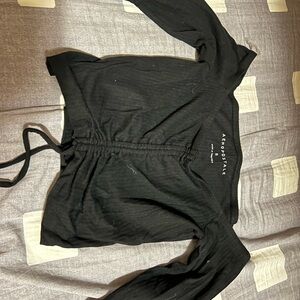 Aeropostale Charcoal Long Sleeve Top